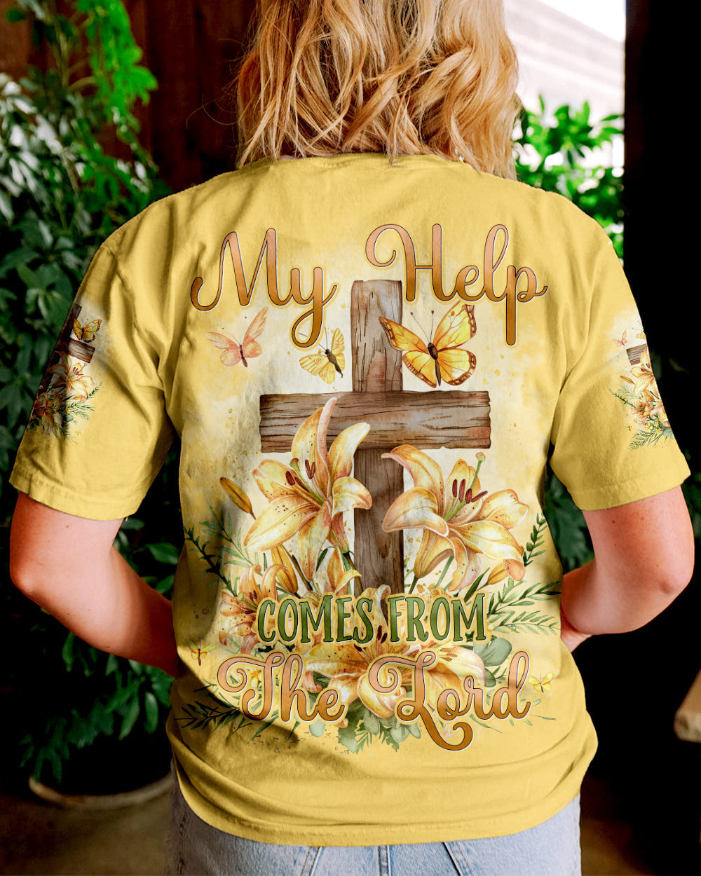 My Help Comes From The Lord Women's All Over Print Shirt - Tyhi2703242, easychoo.com