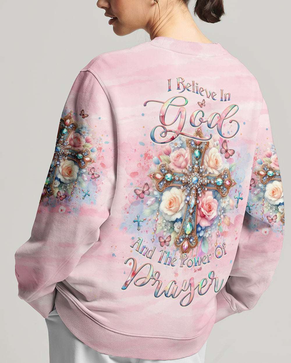 I Believe In God Women's All Over Print Shirt - Yhlt2903244, easychoo.com