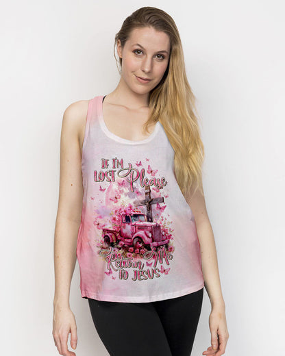 If I'm Lost Please Return Me To Jesus Truck Women's All Over Print Shirt - Tltr1503244, easychoo.com