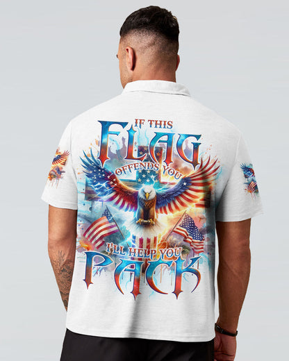 If This Flag Offends You Eagle Men's All Over Print Shirt - Tlno0602243, easychoo.com