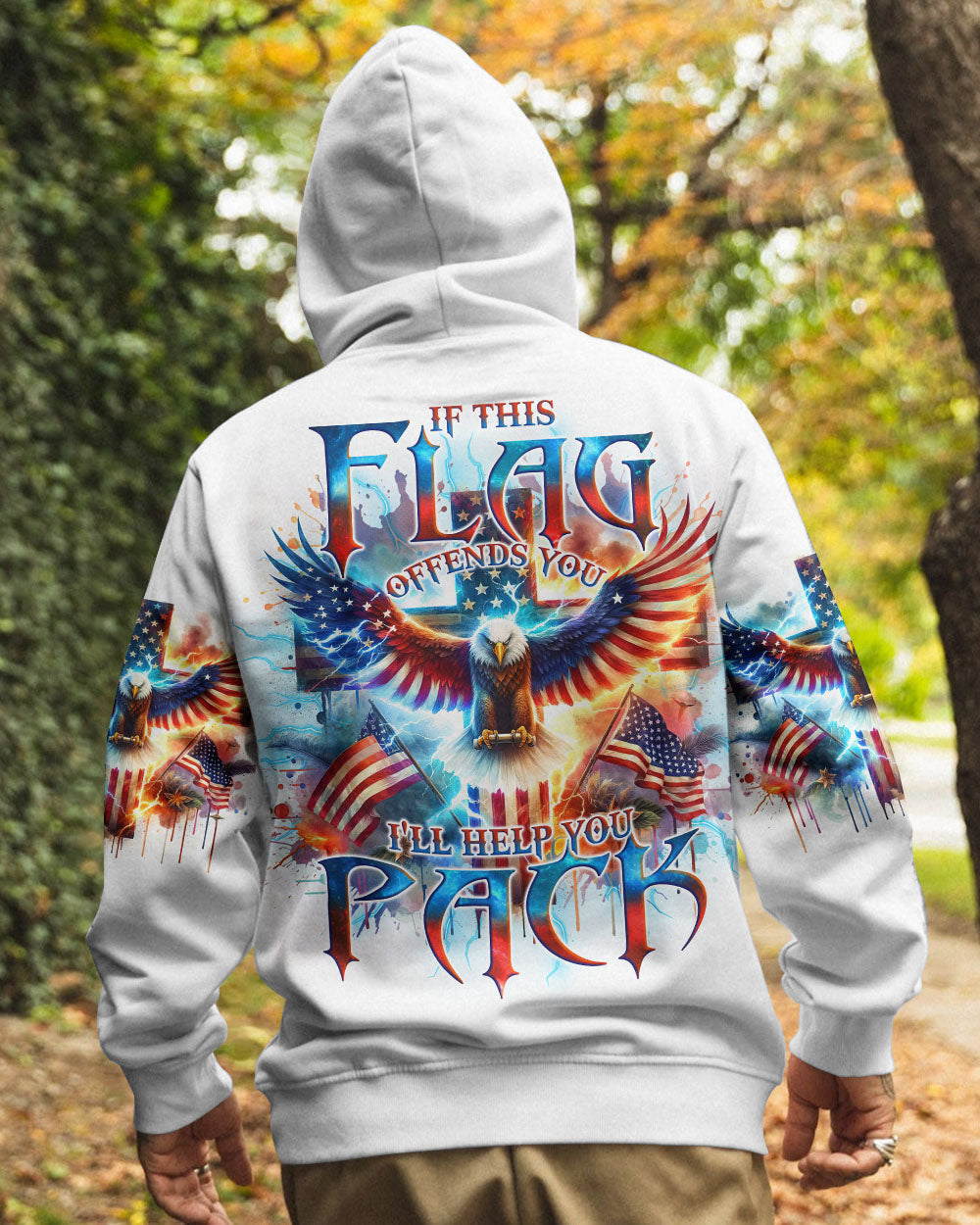 If This Flag Offends You Eagle Men's All Over Print Shirt - Tlno0602243, easychoo.com
