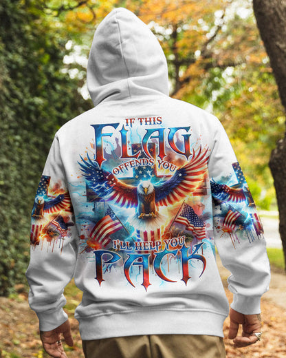 If This Flag Offends You Eagle Men's All Over Print Shirt - Tlno0602243, easychoo.com