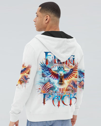 If This Flag Offends You Eagle Men's All Over Print Shirt - Tlno0602243, easychoo.com