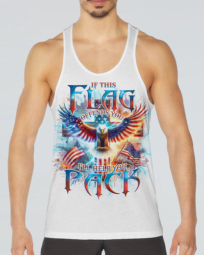 If This Flag Offends You Eagle Men's All Over Print Shirt - Tlno0602243, easychoo.com