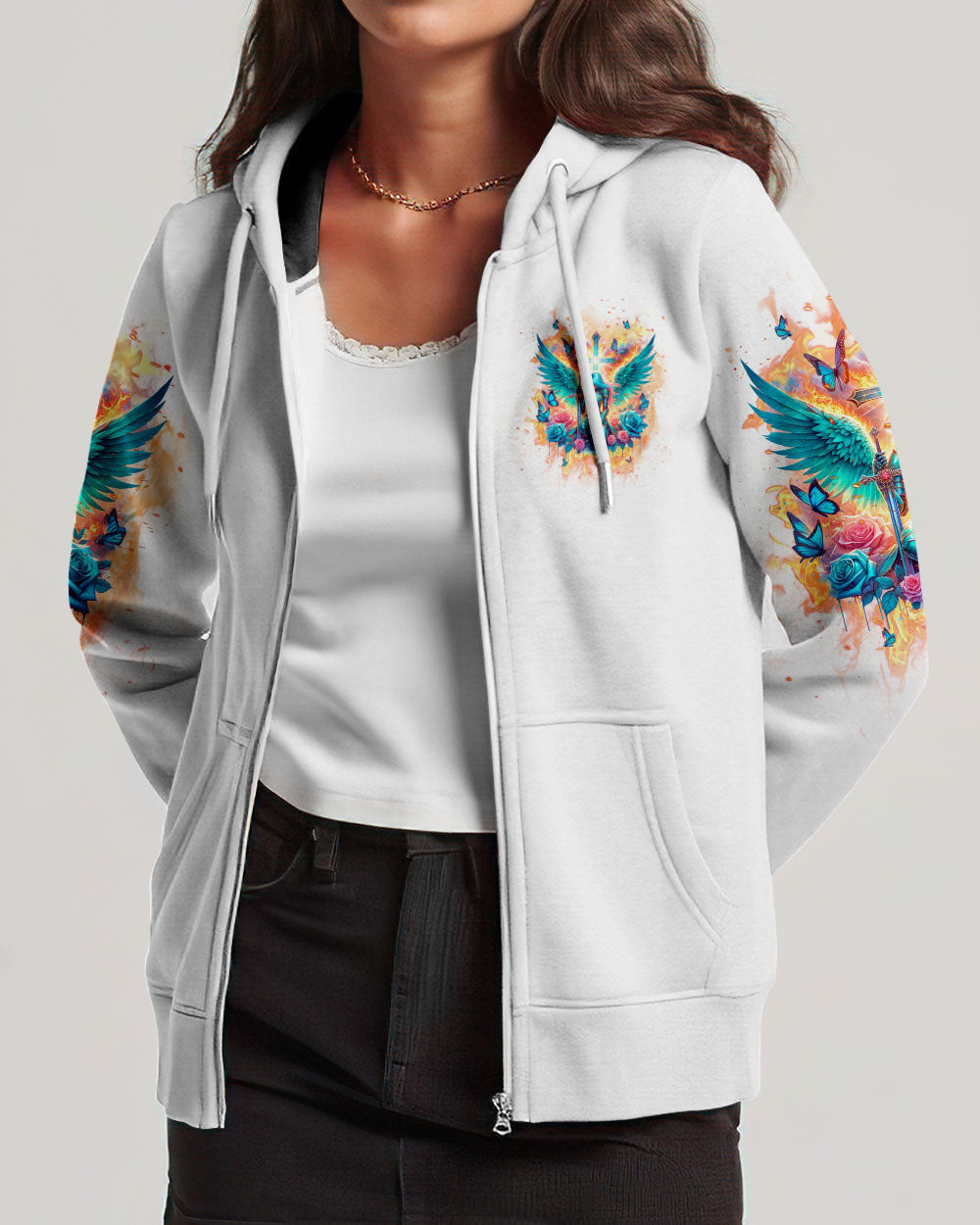 I Would Rather Stand With God Warrior Women's All Over Print Shirt - Tlpq0204243, easychoo.com