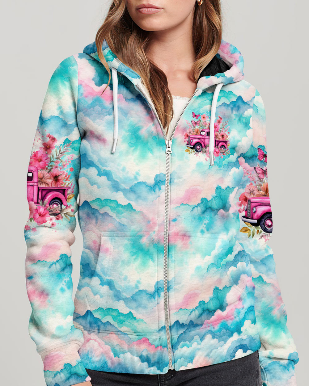 Jesus Take The Wheel Tie Dye Women's All Over Print Shirt - Tytd1403244, easychoo.com