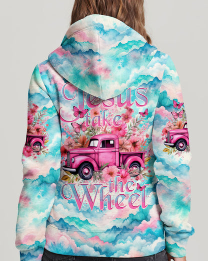 Jesus Take The Wheel Tie Dye Women's All Over Print Shirt - Tytd1403244, easychoo.com