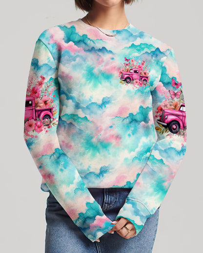 Jesus Take The Wheel Tie Dye Women's All Over Print Shirt - Tytd1403244, easychoo.com