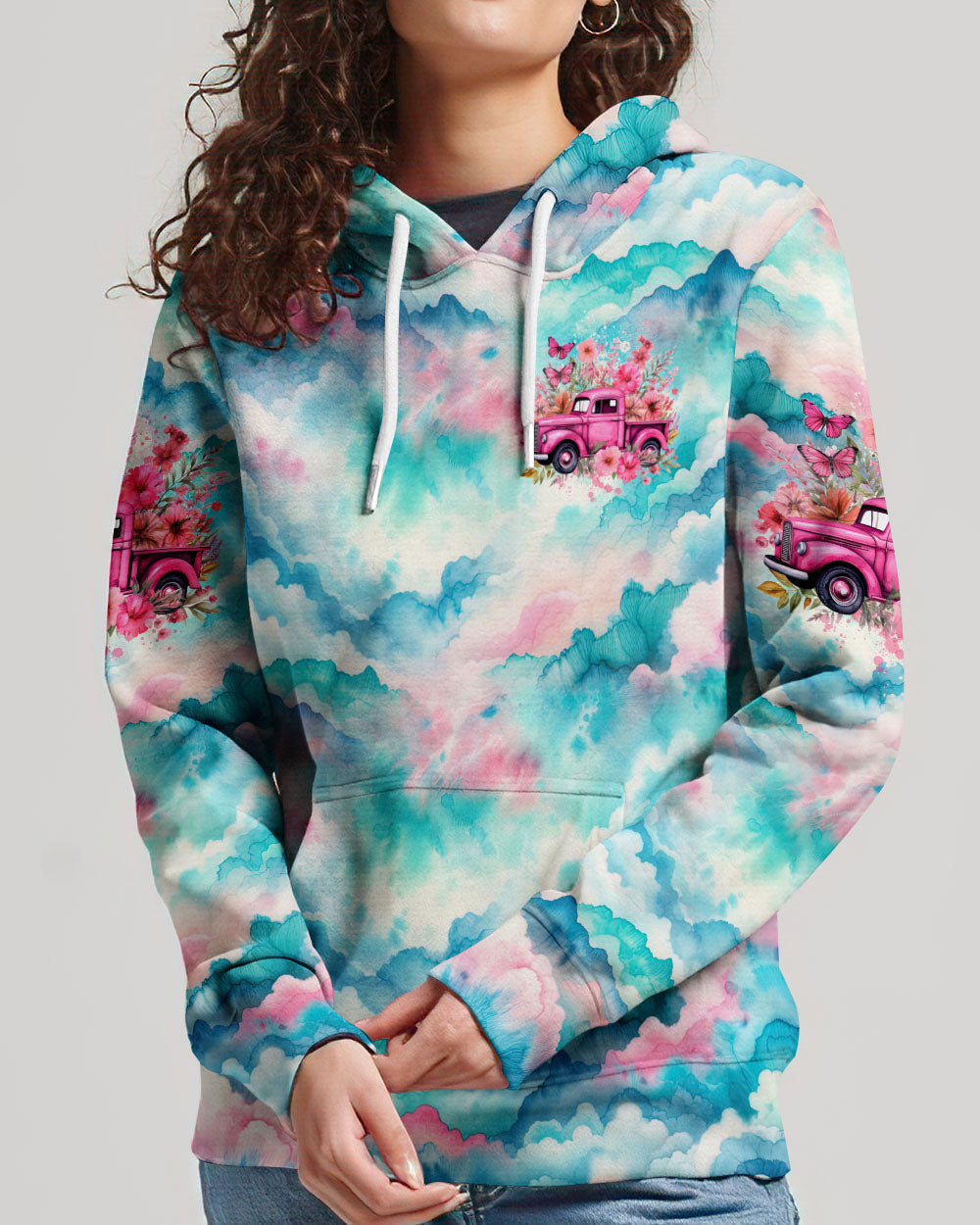 Jesus Take The Wheel Tie Dye Women's All Over Print Shirt - Tytd1403244, easychoo.com