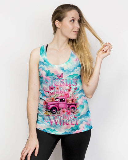 Jesus Take The Wheel Tie Dye Women's All Over Print Shirt - Tytd1403244, easychoo.com