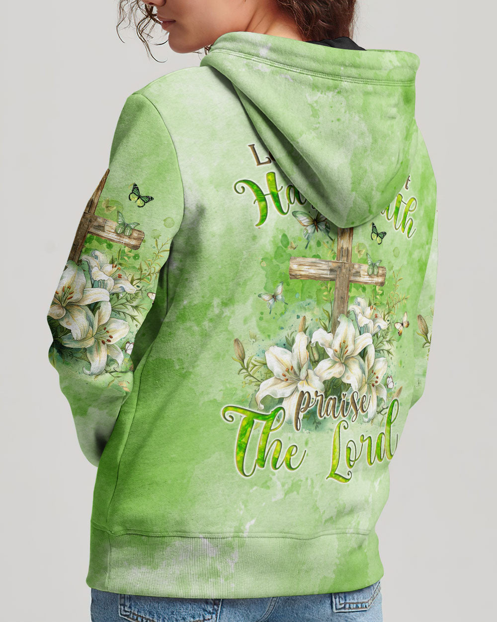 Praise The Lord Women's All Over Print Shirt - Tyqy2603245, easychoo.com