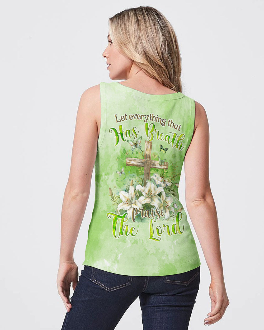 Praise The Lord Women's All Over Print Shirt - Tyqy2603245, easychoo.com