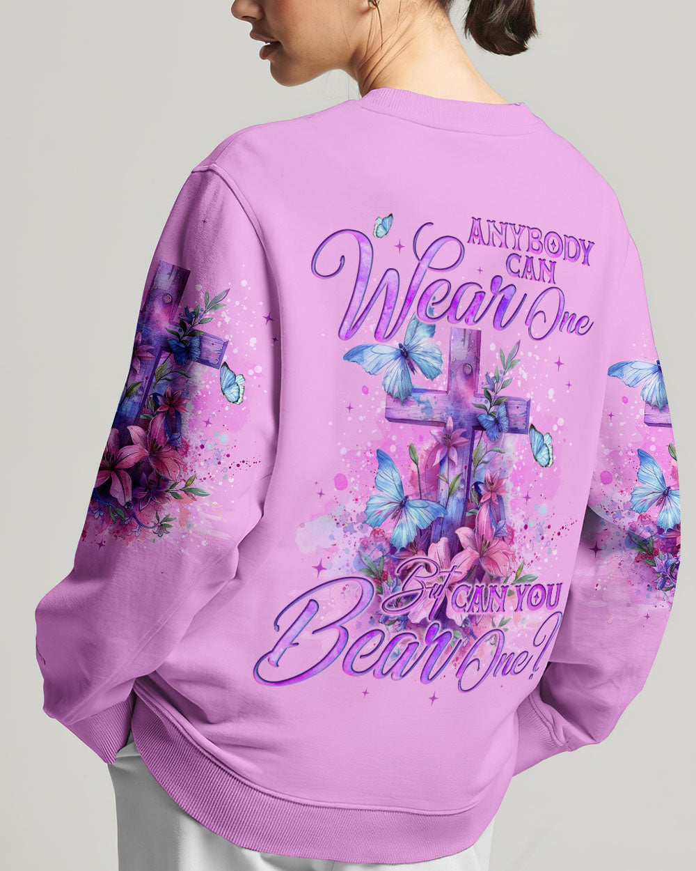 But Can You Bear One Cross Women's All Over Print Shirt - Tyqy1503242, easychoo.com