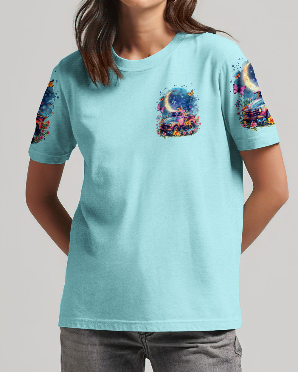 Jesus Take The Wheel Women's All Over Print Shirt - Tltr1603241, easychoo.com