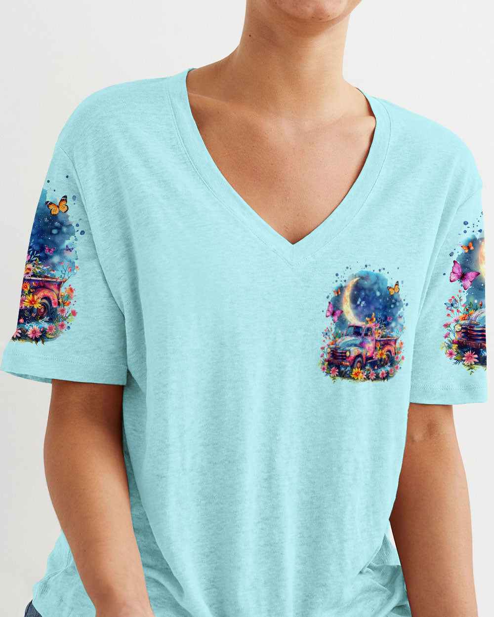 Jesus Take The Wheel Women's All Over Print Shirt - Tltr1603241, easychoo.com