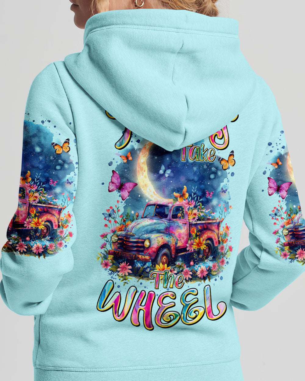 Jesus Take The Wheel Women's All Over Print Shirt - Tltr1603241, easychoo.com