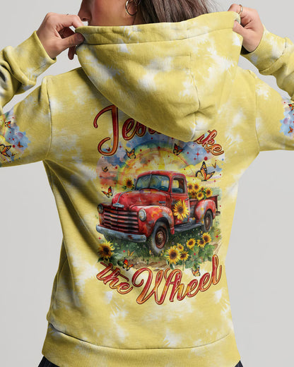 Jesus Take The Wheel Tie Dye Women's All Over Print Shirt - Tytm0603242, easychoo.com