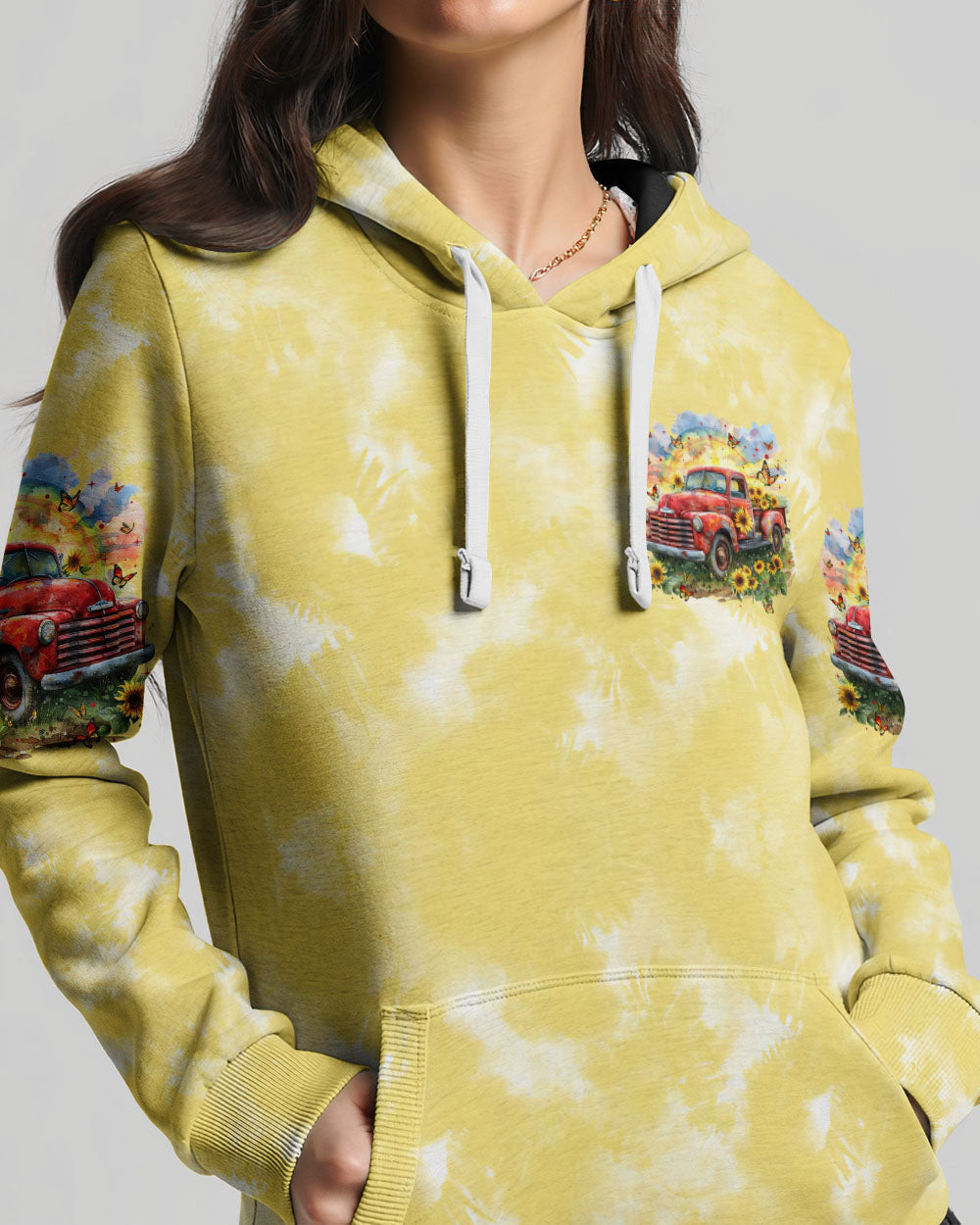 Jesus Take The Wheel Tie Dye Women's All Over Print Shirt - Tytm0603242, easychoo.com