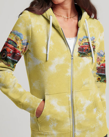 Jesus Take The Wheel Tie Dye Women's All Over Print Shirt - Tytm0603242, easychoo.com