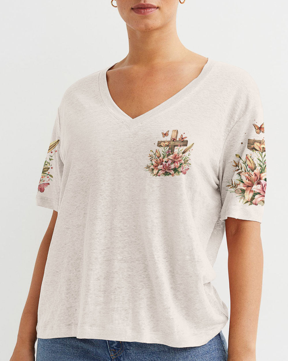 Hoping In Jehovah Women's All Over Print Shirt - Ty2603243, easychoo.com