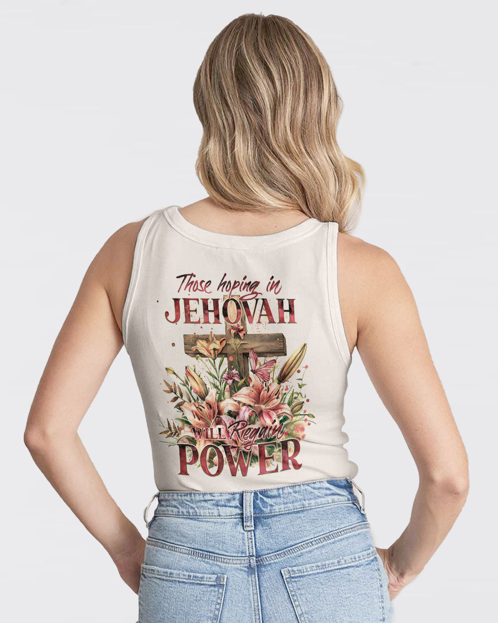 Hoping In Jehovah Women's All Over Print Shirt - Ty2603243, easychoo.com
