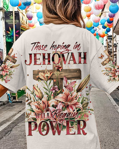 Hoping In Jehovah Women's All Over Print Shirt - Ty2603243, easychoo.com