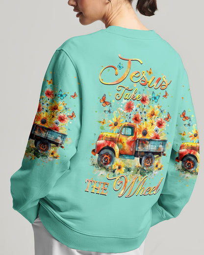 Jesus Take The Wheel Women's All Over Print Shirt - Yhhn1603241, easychoo.com