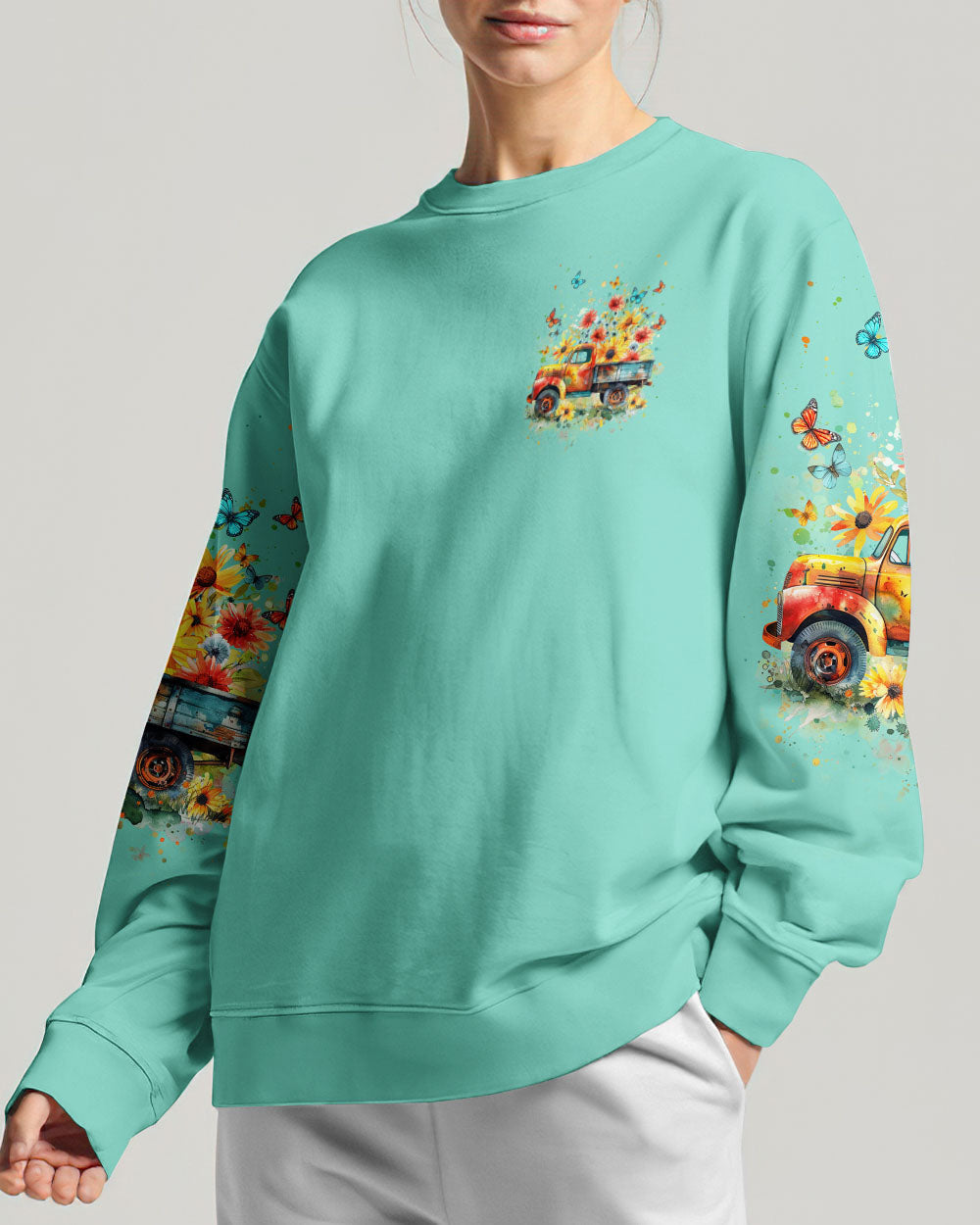 Jesus Take The Wheel Women's All Over Print Shirt - Yhhn1603241, easychoo.com