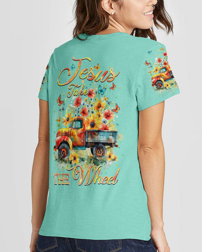 Jesus Take The Wheel Women's All Over Print Shirt - Yhhn1603241, easychoo.com