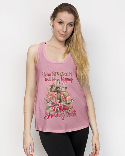 Keeping Calm And Showing Trust Women's All Over Print Shirt - Tyqy3003241, easychoo.com