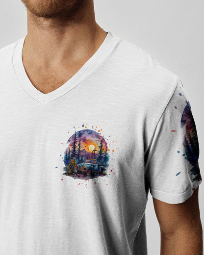 Jesus Take The Wheel Men's All Over Print Shirt - Tlpq1903241, easychoo.com