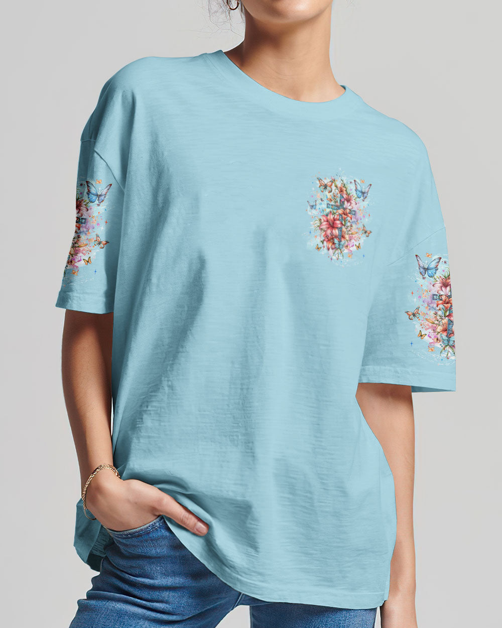 With God All Things Are Possible Women's All Over Print Shirt - Yhlt2802241, easychoo.com