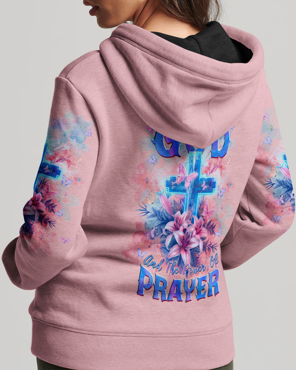 I Believe In God Lilies Women's All Over Print Shirt - Tlpq0803243, easychoo.com