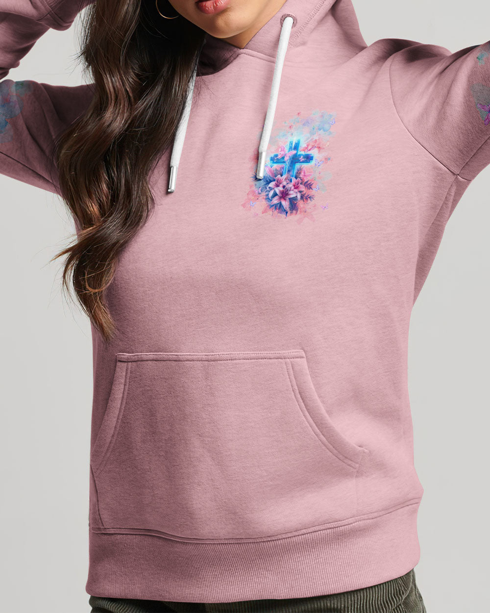 I Believe In God Lilies Women's All Over Print Shirt - Tlpq0803243, easychoo.com