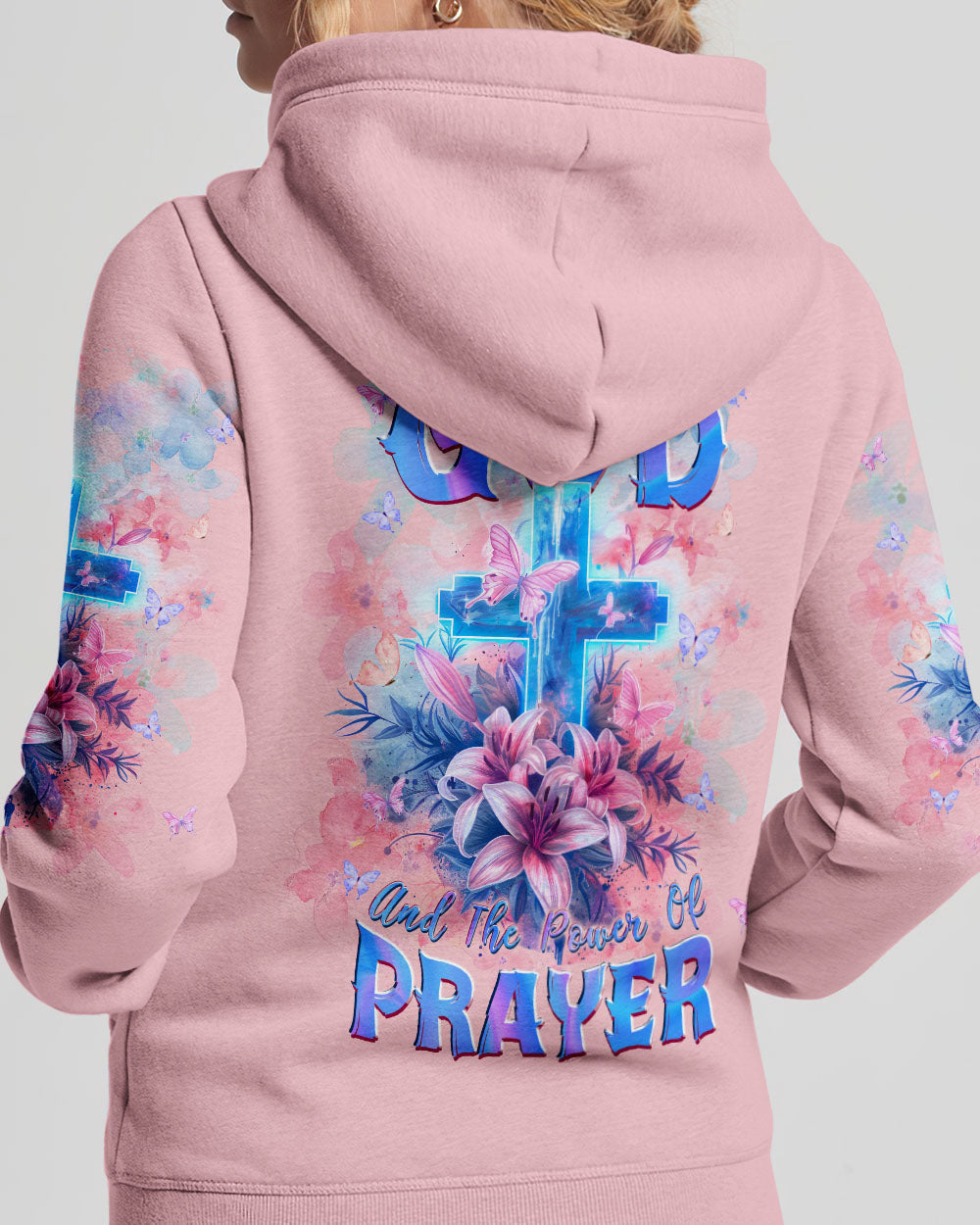 I Believe In God Lilies Women's All Over Print Shirt - Tlpq0803243, easychoo.com