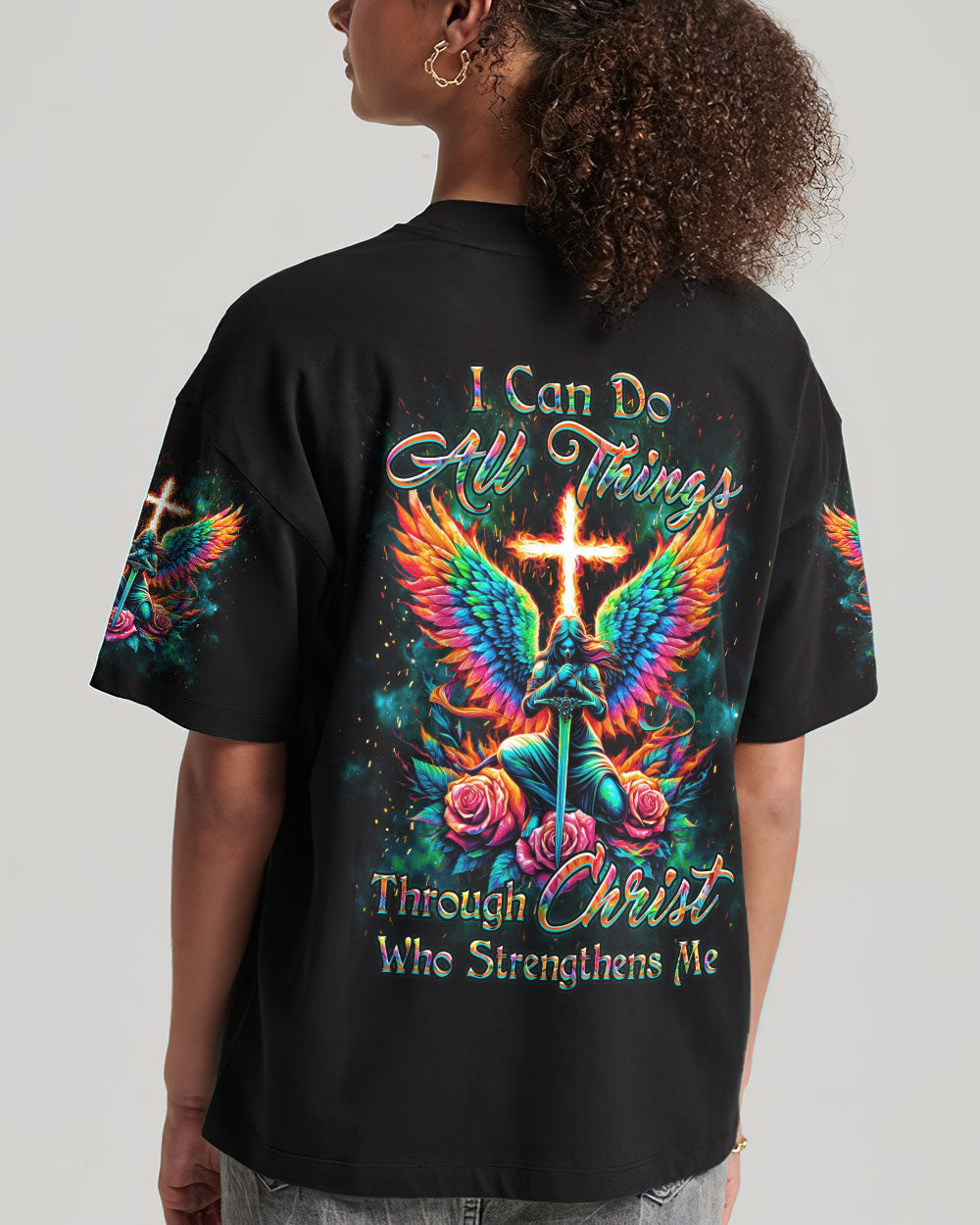 I Can Do All Things Women's All Over Print Shirt - Yhkd2002241, easychoo.com