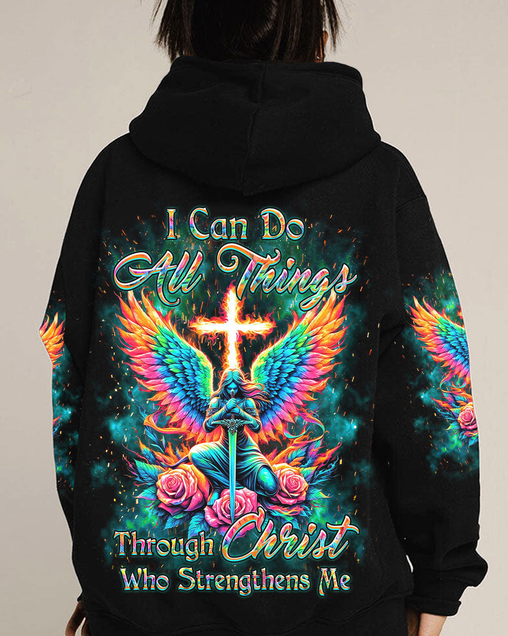 I Can Do All Things Women's All Over Print Shirt - Yhkd2002241, easychoo.com