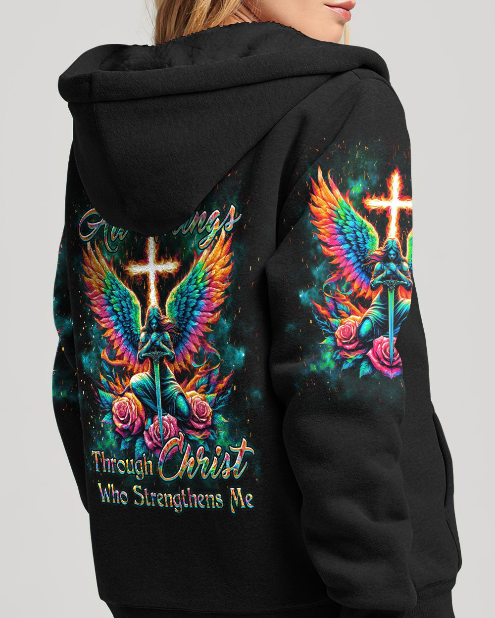 I Can Do All Things Women's All Over Print Shirt - Yhkd2002241, easychoo.com