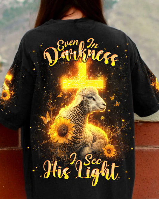 Even In Darkness Lamb Women's All Over Print Shirt - Tlnt1202246, easychoo.com