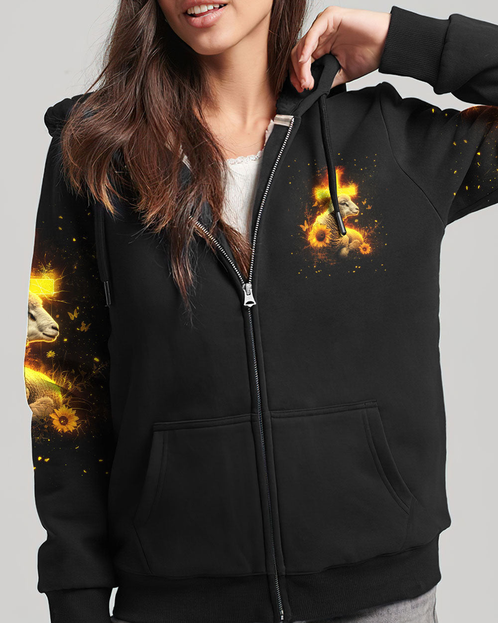 Even In Darkness Lamb Women's All Over Print Shirt - Tlnt1202246, easychoo.com