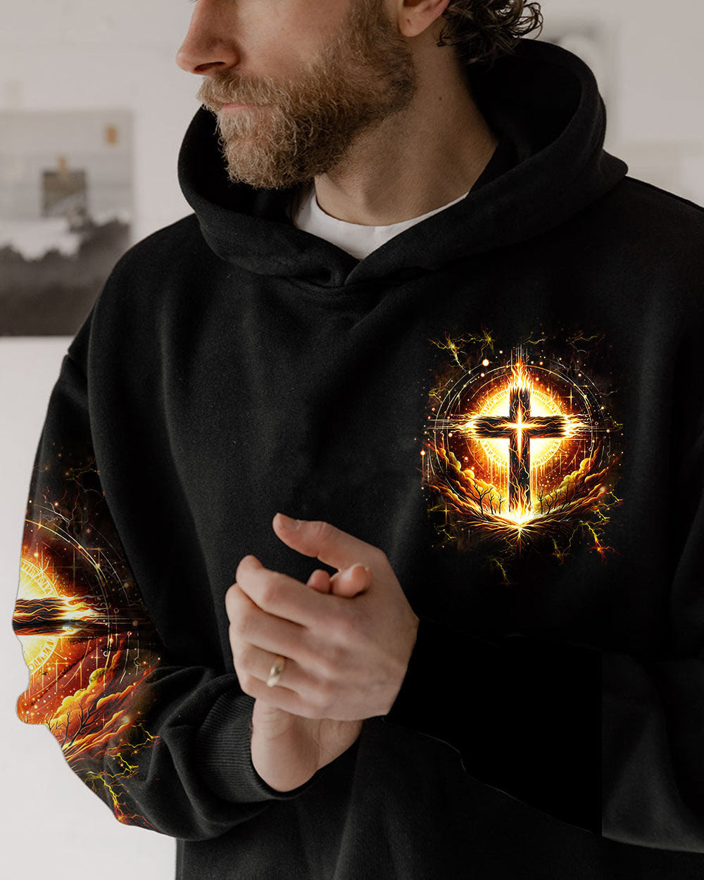 Even In The Darkness Men's All Over Print Shirt - Yhhn0204242, easychoo.com