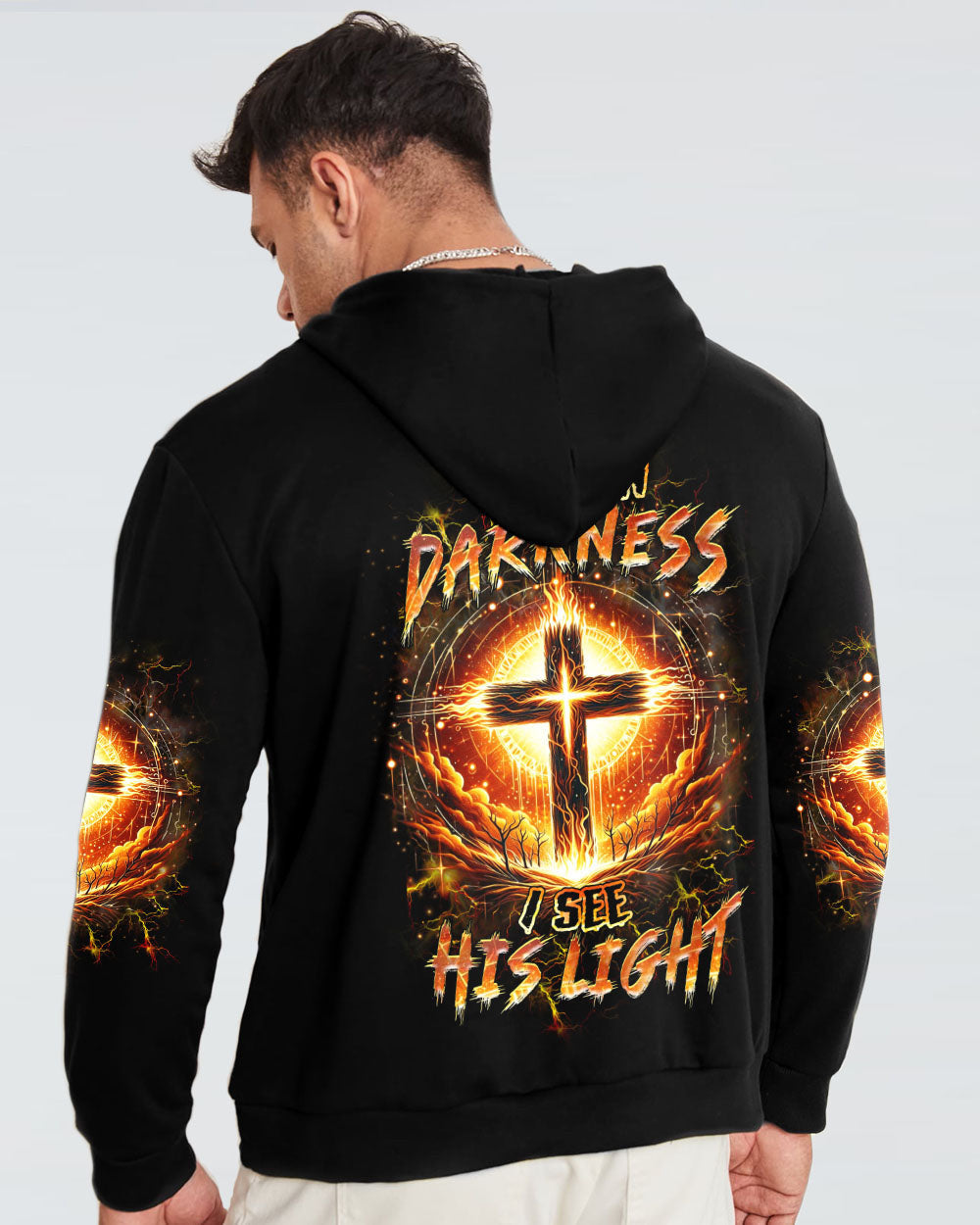 Even In The Darkness Men's All Over Print Shirt - Yhhn0204242, easychoo.com