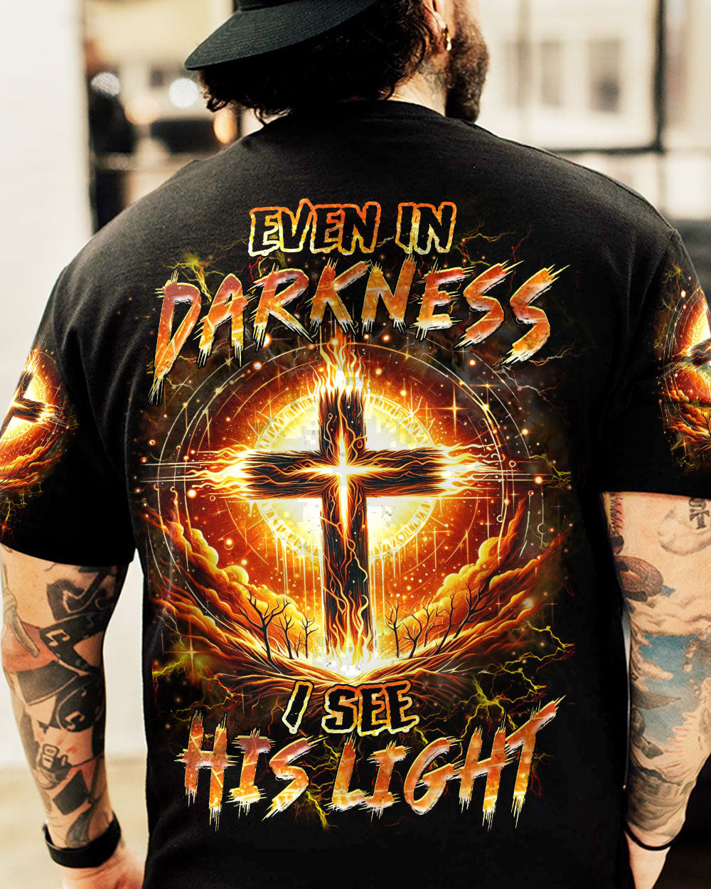 Even In The Darkness Men's All Over Print Shirt - Yhhn0204242, easychoo.com