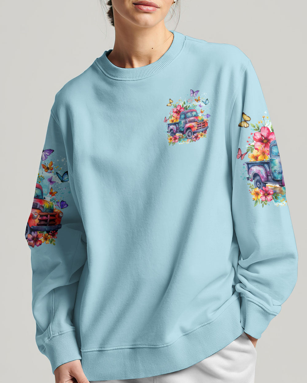 Jesus Take The Wheel Women's All Over Print Shirt - Tytd2003245, easychoo.com