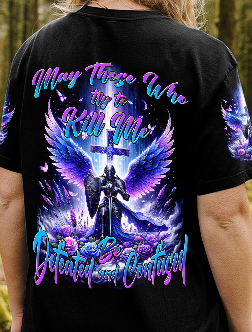 Be Defeated And Confused Women's All Over Print Shirt - Tyhi1203241, easychoo.com