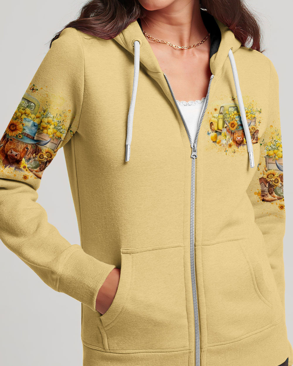 Living Life Somewhere Between Jesus Heifers Women's All Over Print Shirt - Yhlt1203242, easychoo.com