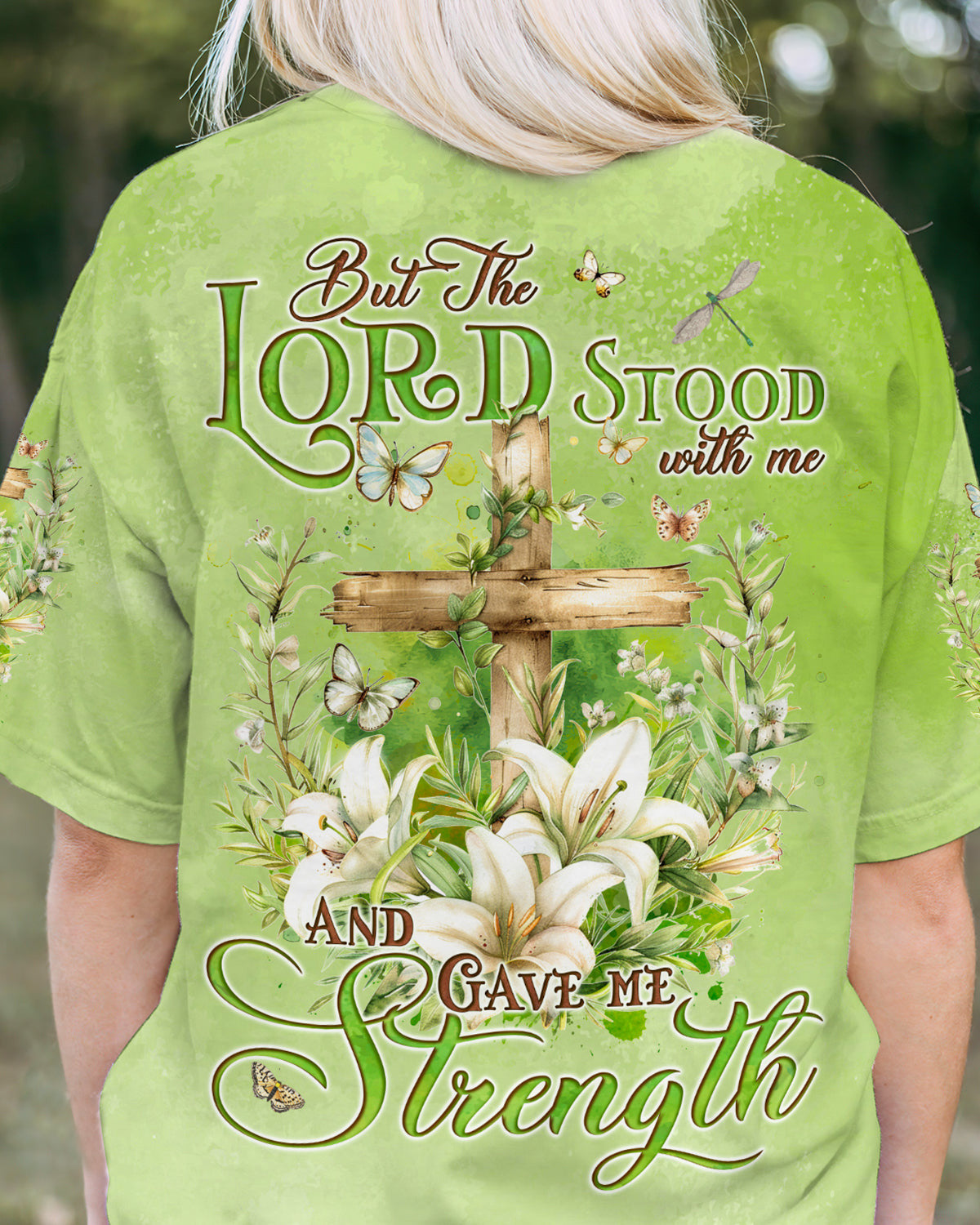 Lord Stood With Me Women's All Over Print Shirt - Tyqy2303242, easychoo.com