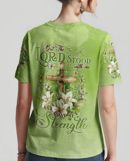 Lord Stood With Me Women's All Over Print Shirt - Tyqy2303242, easychoo.com