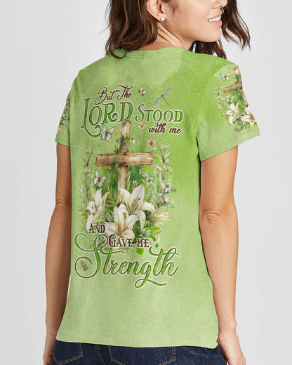 Lord Stood With Me Women's All Over Print Shirt - Tyqy2303242, easychoo.com