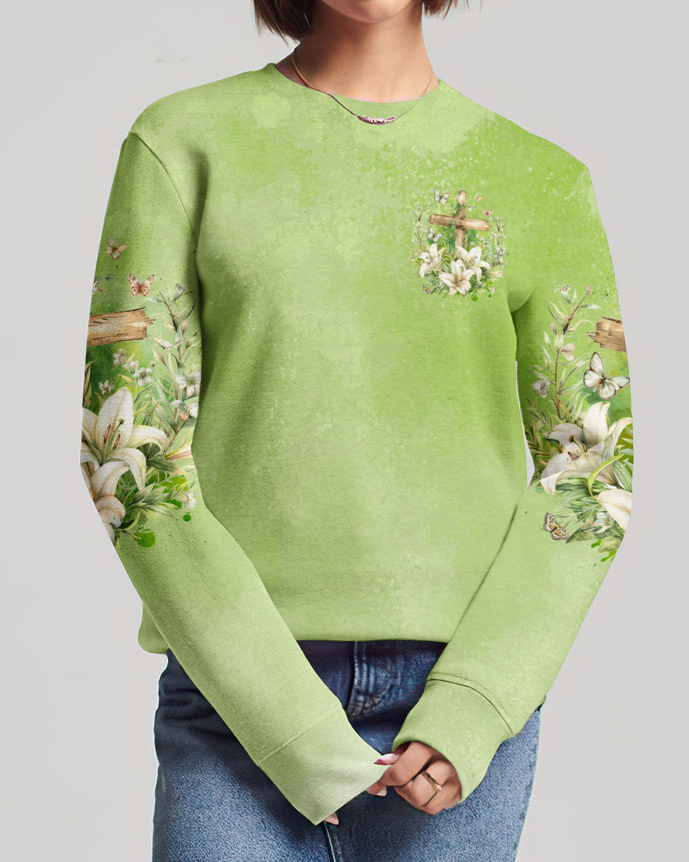 Lord Stood With Me Women's All Over Print Shirt - Tyqy2303242, easychoo.com